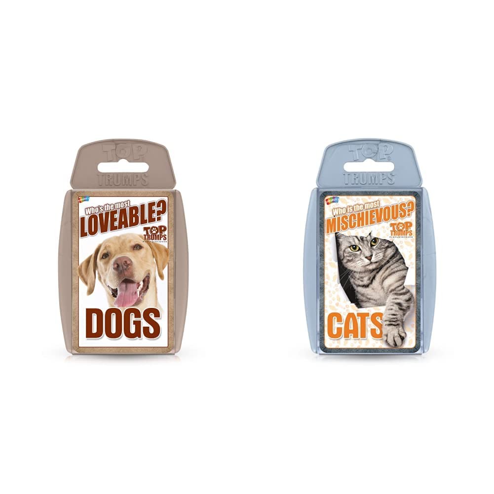 Top Trumps Dogs Classics Kartenspiel erfahren Sie Fakten ber Boxer Mops Husk 2390₽