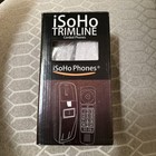 ISoho Przewodowy telefon stacjonarny do domu z dużymi przyciskami dla seniorów