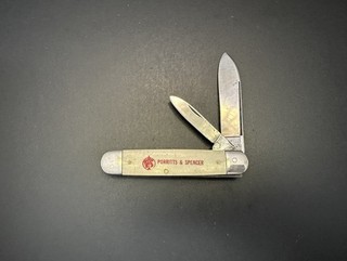 Navaja de Bolsillo Grande Cigar Jack Camillus #23 De Colección Años 60 70 Anuncio Estados Unidos