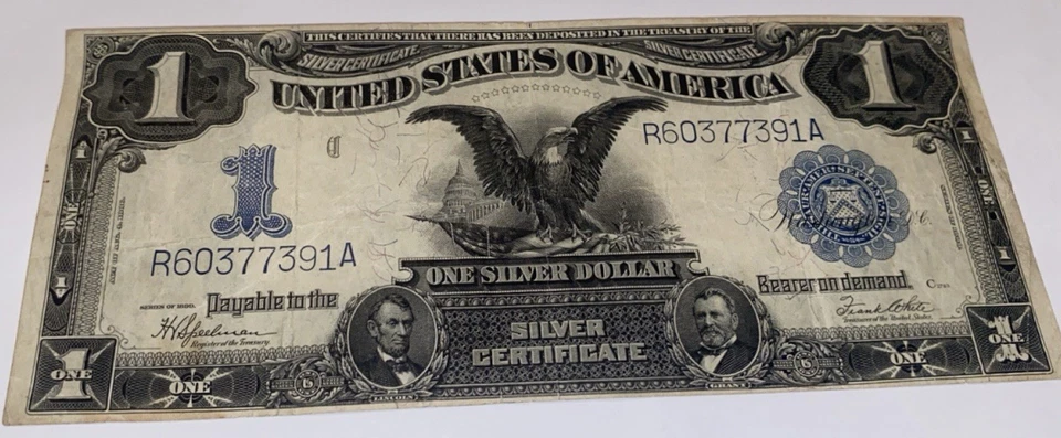 1899 One Dollar Silver Certificate  - Image 4 of 4