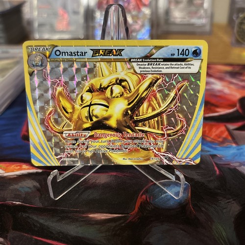 Omastar BREAK 19/124 Pokémon Fates Collide Holo MP 🌊