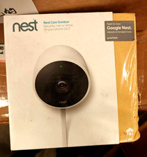 New Google Nest Cam Outdoor HD Security Camera 1st Gen A0033 NC2100ES Sealed 