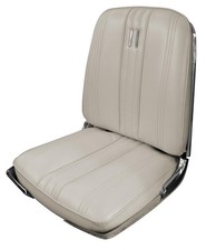 1965 Galaxie Xl Ht Seat Upholstery For Front Buckets And Rear - Black In Stock