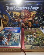 Das Schwarze Auge Brettspiel, Basisregelwerk, Fantasy Rollenspiel Sammlung