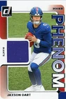 2025 Panini Donruss - Rookie Phenom Jerseys Jaxson Dart #RPJ-JDT (MEM, RC)