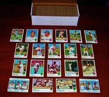 1973 Topps Baseball Partial Set 547/660 Roberto Clemente Pete Rose 81 Hi #s Near