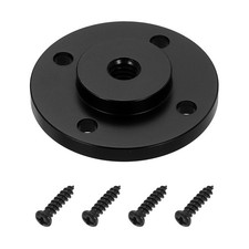1/4" Thread Tripod Adapter Holder with Screw for Magic Arm DSLR Black