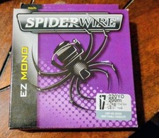 Spider Wire EZ Mono Monofilament Fishing Line 220 YD Lo Vis Green 17LB
