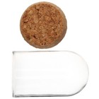  Konservierte frische Blütenglasabdeckung erhalten Sie mit Korken