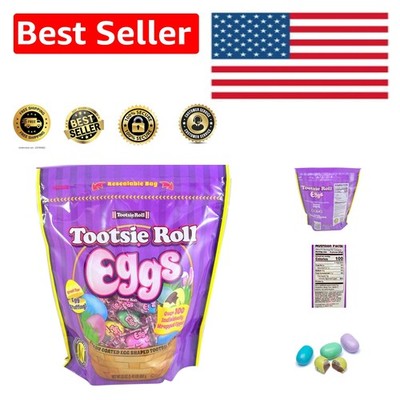 Over 100 Individually Wrapped Milk Chocolate Egg Candies - Perfect for Easter