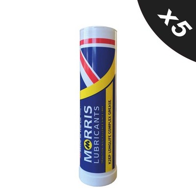 Morris Longlife Red Grease K2EP Longlife Complex Lithiumfett 5x400g