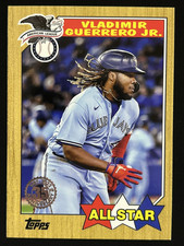 2022 Topps Vladimir Guerrero Jr. #87AS-11 1987 Topps All-Stars Toronto Blue Jays