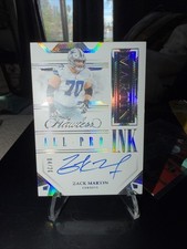 2023 Panini Flawless All Pro Ink Autograph #API-ZMN Zack Martin /20