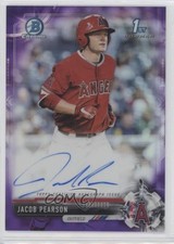 Jacob Pearson Bowman 2017 Purple Refractor /250 Auto