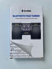 Donner Bluetooth Page Turner Wireless Foot Pedal for iPad Tablet PC