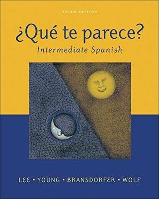 ¿Qué te parece? Intermediate - Paperback, by Lee James; Young - Acceptable n