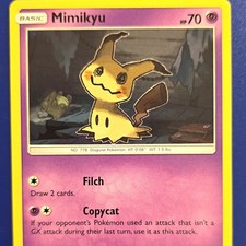 Pokemon TCG Mimikyu SM29 Promo Basic Psychic 70 HP Deck Exclusives 2017 on eBay