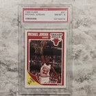 Fleer 1989 Michael Jordan #21 PSA 8 Chicago Bulls NBA Basketball Card