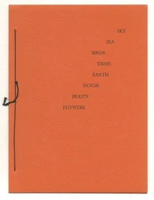 Kenneth REXROTH / Prospectus Sky Sea Birds Trees Earth House Beasts Flowers 1st