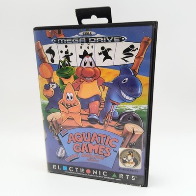 Aquatic Games - Sega Mega Drive - ohne Anleitung