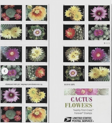 2019 USPS Forever Stamps Sheet 100 Count