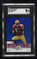 2005 Upper Deck Reflections Future Blue 12/99 Frank Gore #243 SGC 9 MINT Rookie