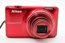 Nikon COOLPIX S6400 Red Digital Camera 16.0MP 12x Zoom Full HD NIKKOR Exc  