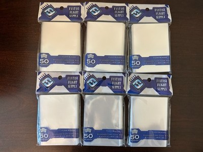 Lot Of 275+ Fantasy Flight Standard Card Game Clear Sleeves 63.5x88mm