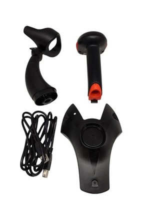 Tera 2D QR Barcode-Scanner kabellos 3in1 2,4 GHz Halterung