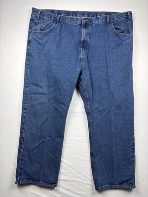 #ad #ad Rural King Jeans Mens 30x32 Dark Wash Blue Denim Straight Leg Workwear $9.90