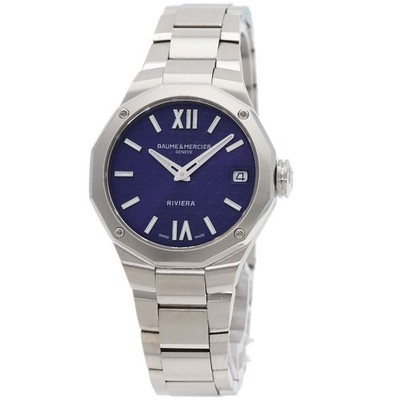 Baume & Mercier Riviera Watches MOA10728 Stainless Steel/Stainless Steel mens