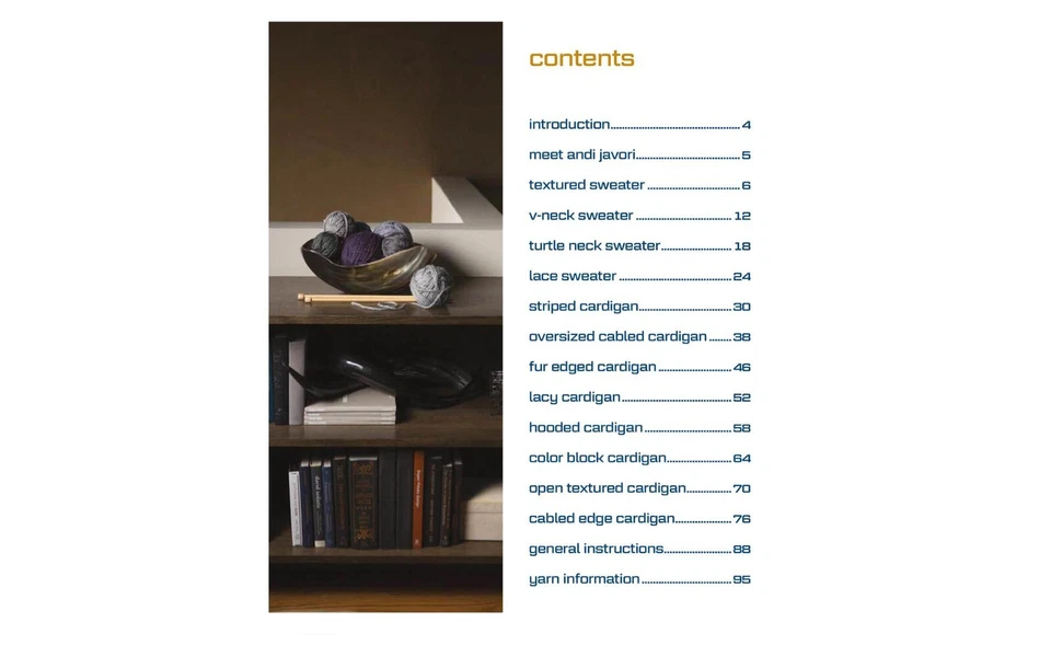 KNIT CARDIGANS Knitting Pattern Book ~ 12 Designs ~ Small to Plus Sizes Up to 3X - Image 2 of 4