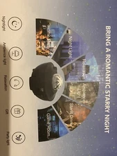 Starry Sky Projector Light USB Galaxy Star Night Lamp LED with Ocean Remote UK