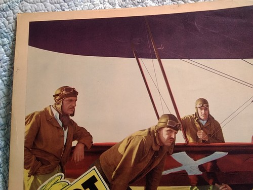 Pilot X 1936 lobby card 11x14 downed plane crime drama original AIRMEN PLANE - Picture 2 of 6