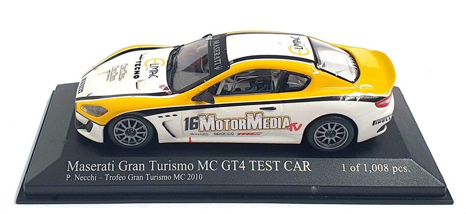 ミニカー Maserati MC GT4  1 of 1,584 pcs Maserati GranTurismo MC GT4 race-car 