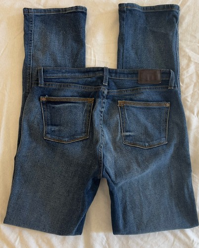 WOMENS SMITH & ROGUE SIZE 31X30 ( W41 STR8 ) STRAIGHT LEG DARK DENIM JEANS - Picture 3 of 3