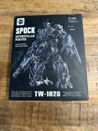 BAIWEI Transformation TW1028 Spock Interstellar Pirates Alloy Ed Boutique Model