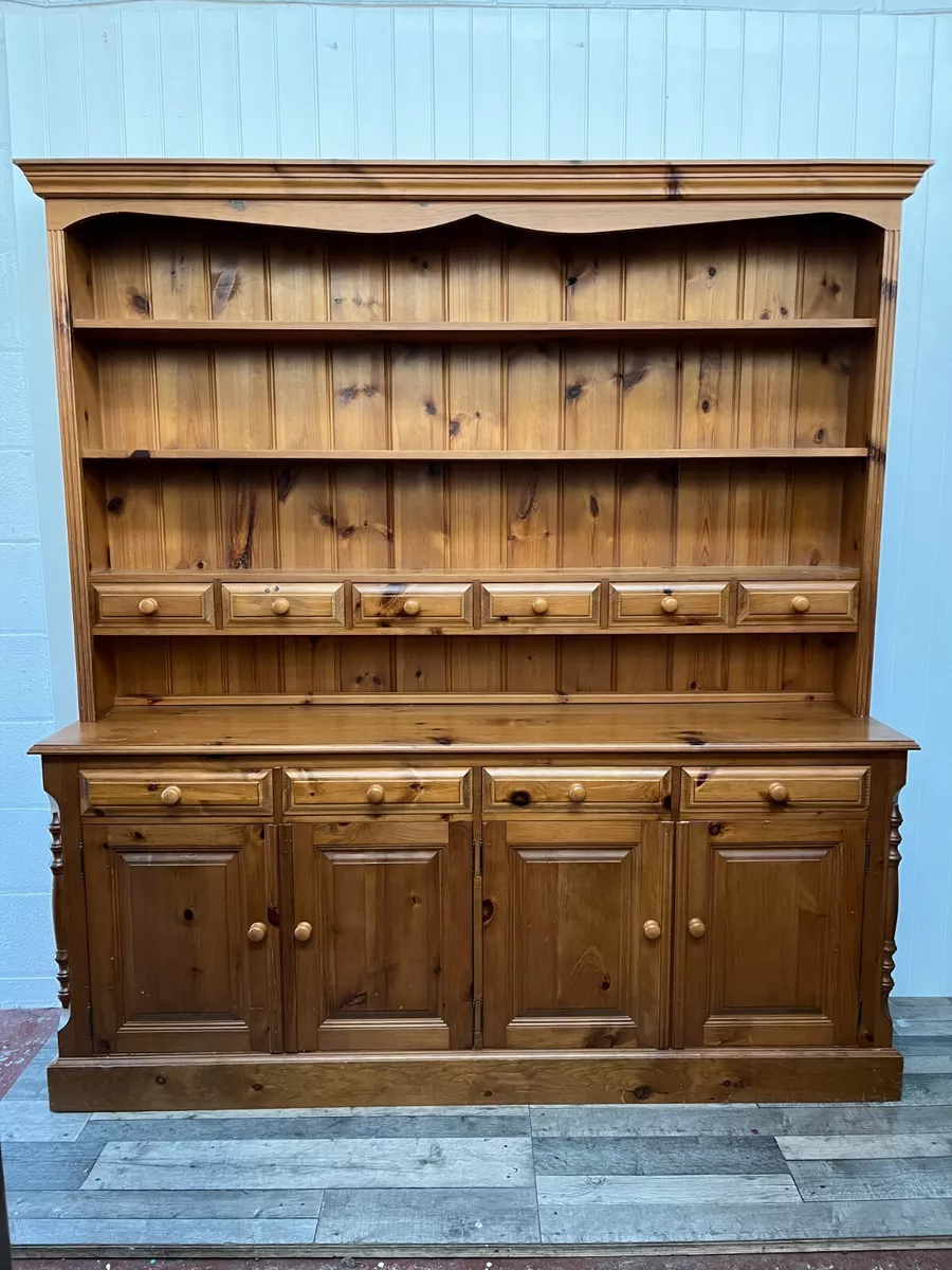 Pine welsh dresser second hand deals