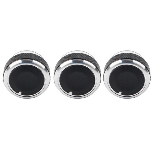 3 x Air Conditioner Switch Knob Button Fit Ford Focus MK2 MK3 Mondeo C/S-max Blk - Picture 5 of 12