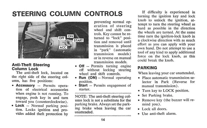 Chevrolet Corvette 1973 manual del propietario guía del usuario libro de referencia fusibles Foto 3 de 4