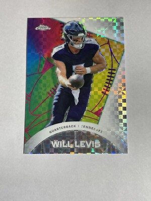Will Levis 2024 Topps Composite All Etch X-fractor RC #CAE-25 Titans Rookie