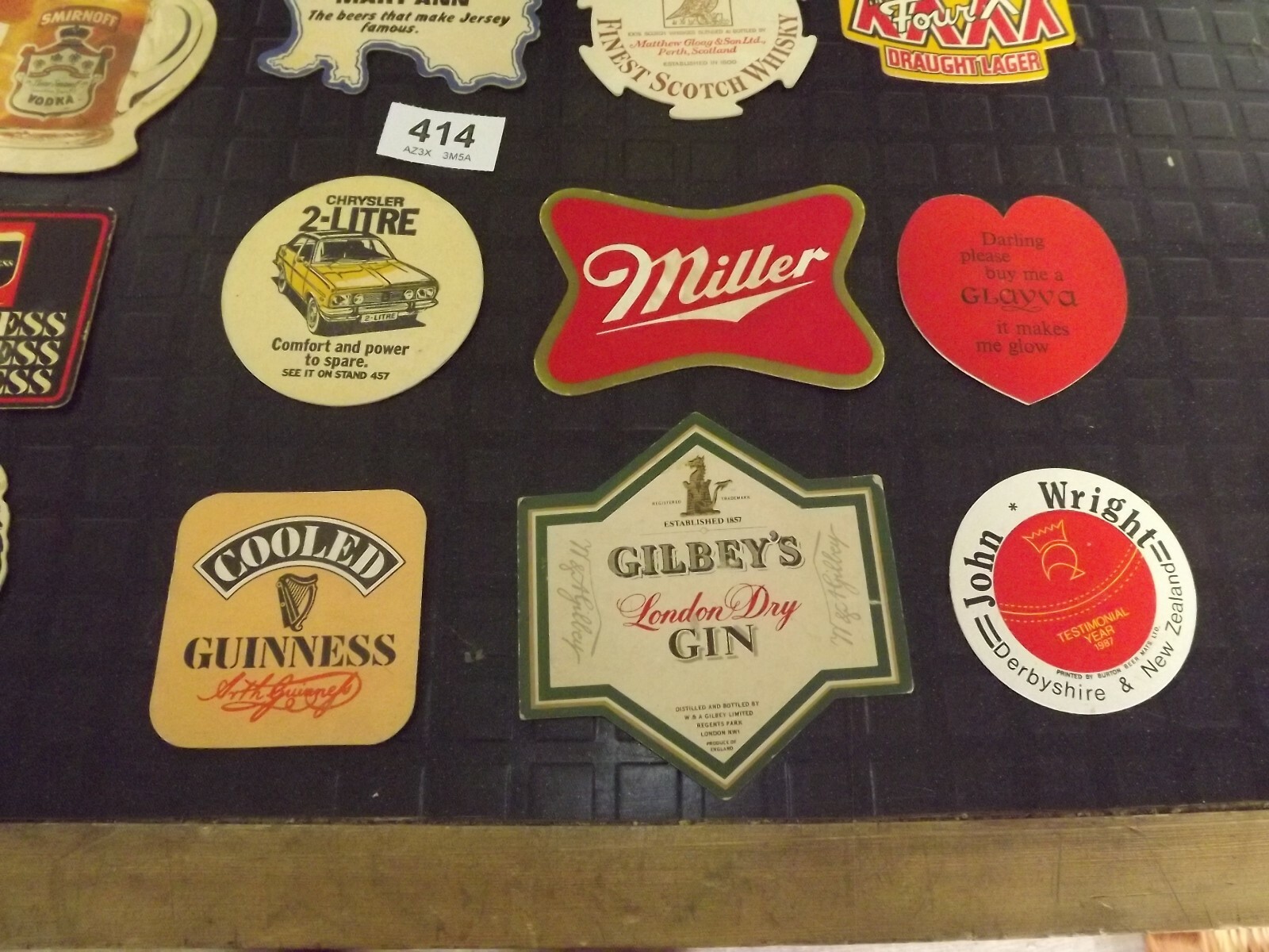 20 x Vintage Beer Mats Mixed Job Lot (414) eBay