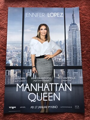 Manhattan Queen Kinoplakat Poster A1, Jennifer Lopez, Leah Remini, Hudgens