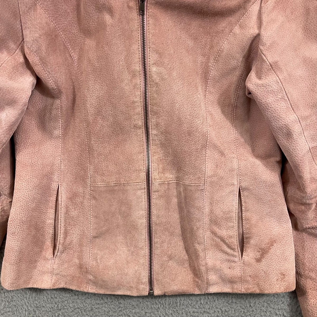 Vintage Wilsons Leather Maxima Jacket Womens Medium Pink