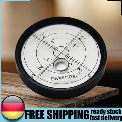 Round Bubble Level 60*10mm Spirit Level Spirit Level 15'/2MM for Adjust Level