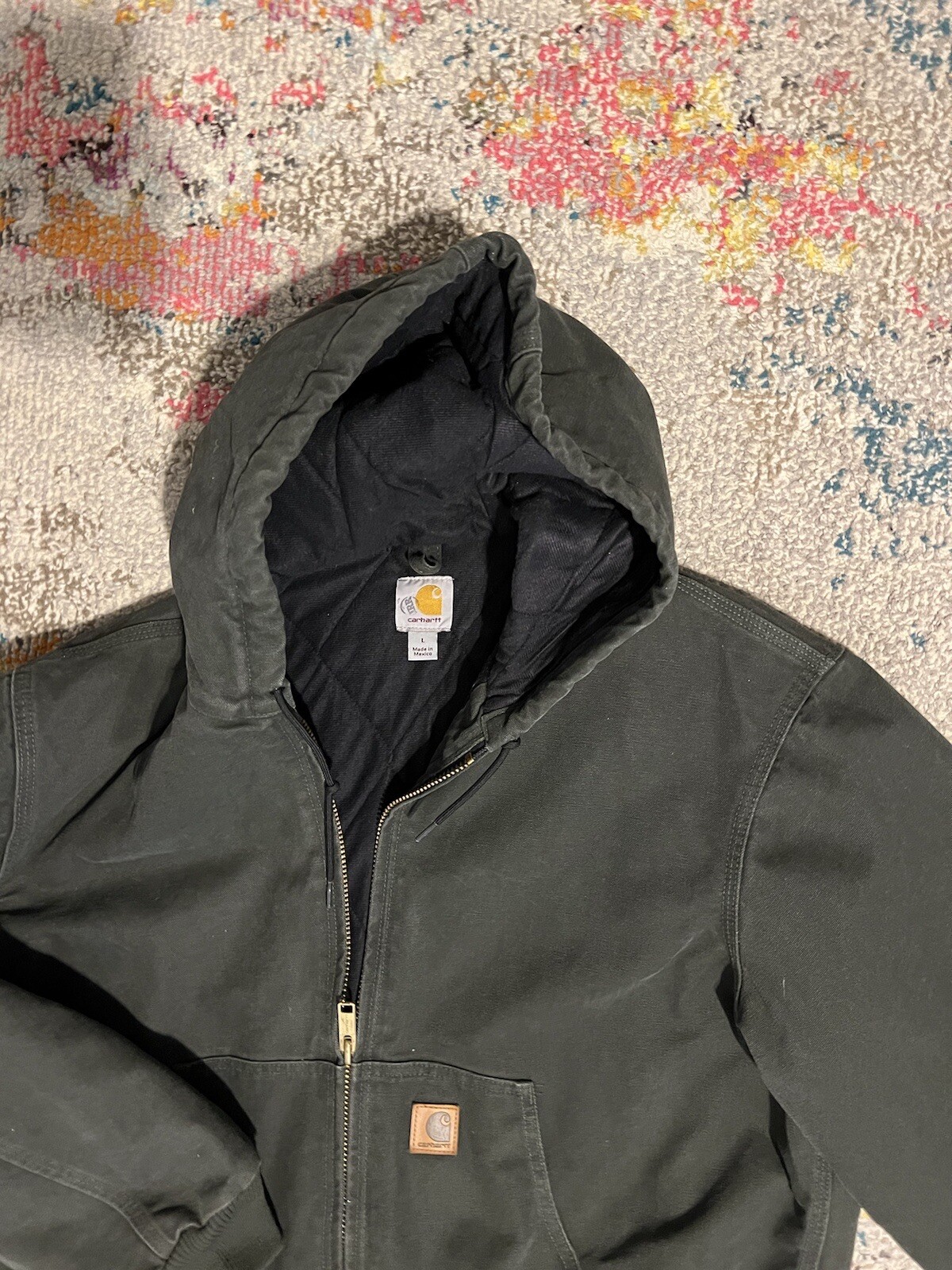 Carhartt J130 Washed Duck Active Jacket eBay