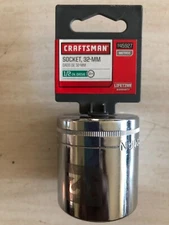 Craftsman Socket 32mm 1/2in drive 12 point New 45927