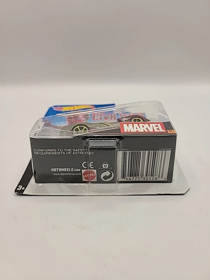 Запечатанный автомобиль Hot Wheels Vision Captain America Civil War Marvel 1:64 2015 г. - Изображение 3 из 3