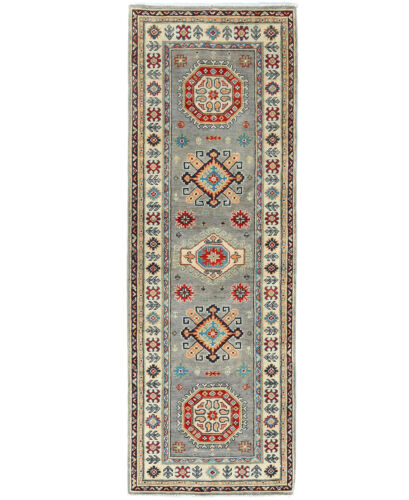 Geometric Tribal Boho Decor Kazak 3X8 Oriental Runner Rug Kitchen Bedroom Carpet