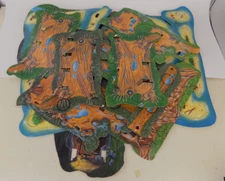 Weapons and Warriors Castle Combat Parts 1994 Pressman - Maps Lot FREE SHIP!